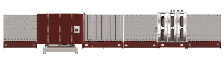 立式板压内合片中空玻璃生产线LB2000P