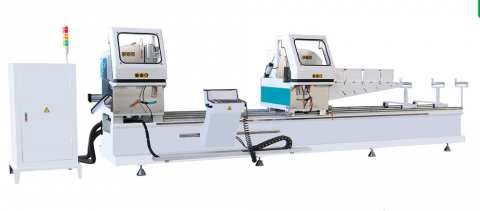 铝型材数控双头精密切割锯LJZ2S-CNC-500×4200