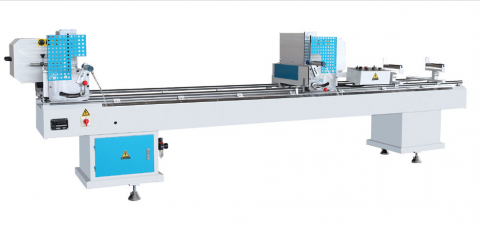 铝塑型材双头双角切割锯